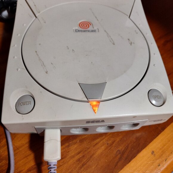 SEGA DREAMCAST CONSOLE BUNDLE - TESTED - DISC READ ERROR - USED - NEEDS REPAIR - Picture 2 of 6
